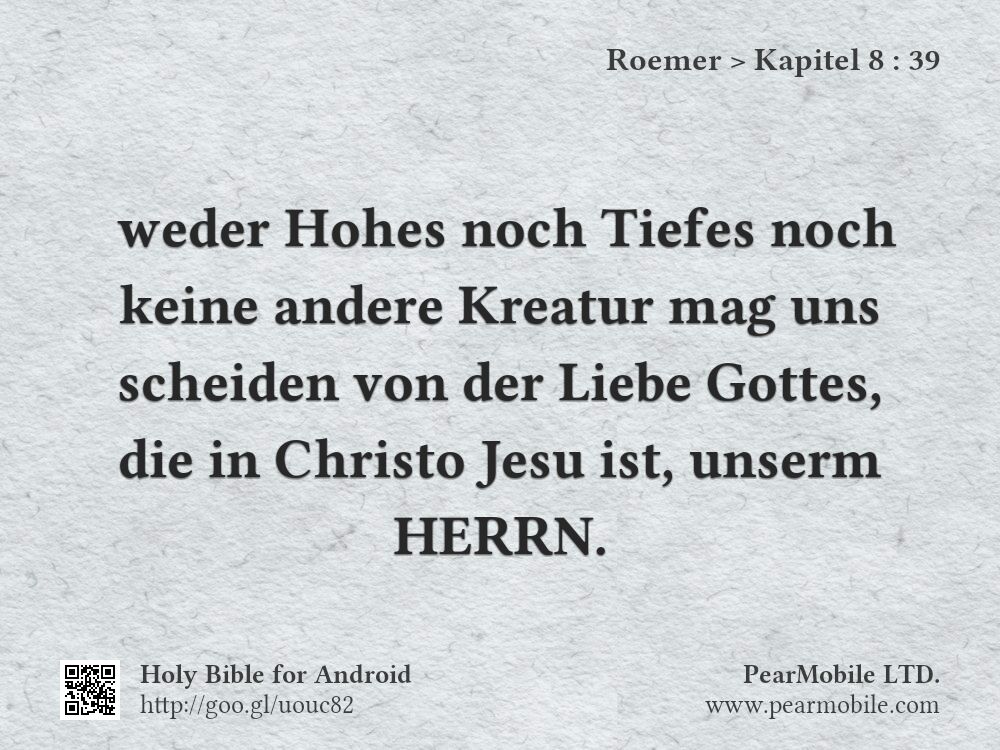 Roemer, Kapitel 8:39
